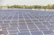 Solar power plant under construction in thailand