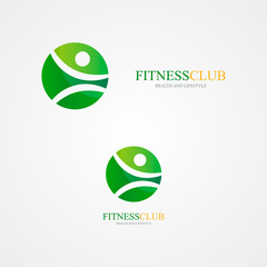 Wall Mural - Fitness  design  logo