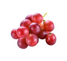 Red Grape Isolated On White