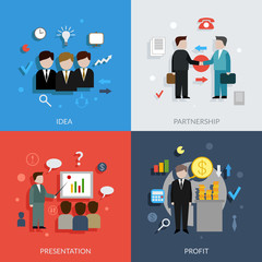 Poster - Business People Set