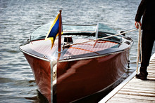 Wooden Motor Boat