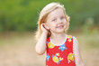 © zagorodnaya - portrait of little girl outdoors in summer