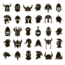 30 Icons Knight's Helmet