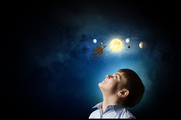 Wall Mural - What do you know about space?