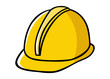 Doodle illustration of a construction worker hard hat