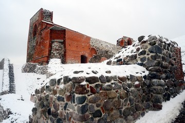 Wall Mural - Upper castle keep on Gediminas Hill