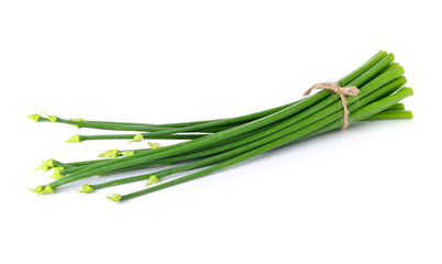 Sticker - Onion flower isolated on white background