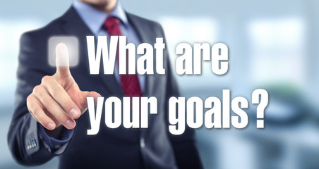 Wall Mural - What are your Goals?