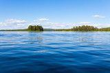 Fototapeta Desenie - Finland lake scape at summer