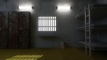 3d Interior Jail