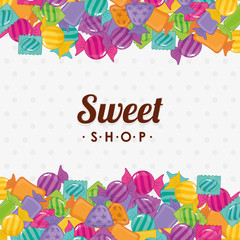 Wall Mural - sweet shop