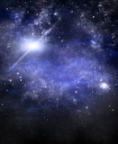 Fototapeta Kosmos - deep outer space, background