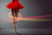 Legs Of A Female Dancer