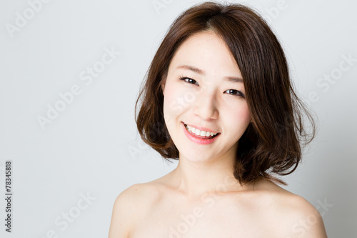 Fényképezés  attractive asian woman beauty image
