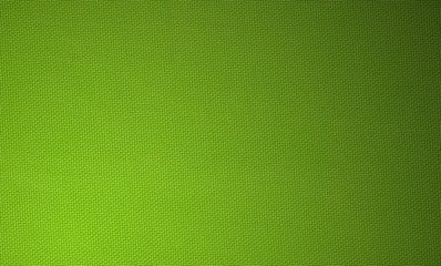 Green woven fabric texture background close