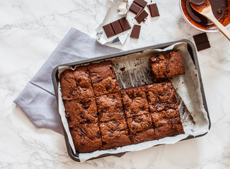 Wall Mural - chocolate brownie