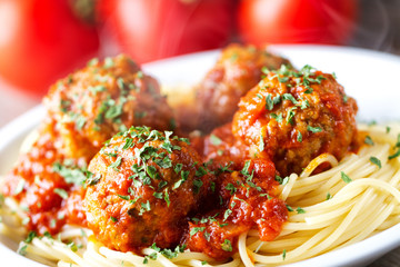 Spaghetti and Meatballs