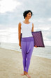 © Fxquadro - Middle age woman on the beach.