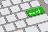 Fototapeta  - Vegan bestellen beim Onlineshop