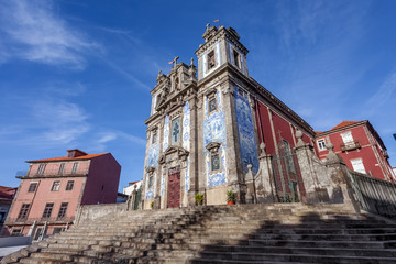 Wall Mural - Santo Ildefonso Church in the city of Porto, Portugal