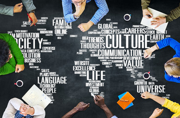 Wall Mural - culture community ideology society principle concept
