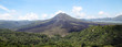 Panorama of volcano Batur