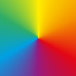 Circular rainbow (spectrum) gradient background