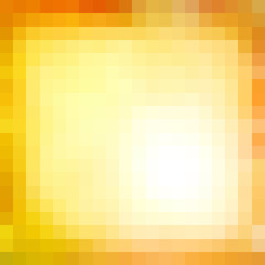 Poster - orange geometrical background