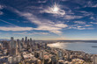 Seattle Skyline from Space Needle