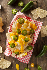 Sticker - Homemade Nachos with Cheddar Cheese