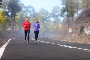  People running - runners training