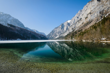 Naklejka na meble Leopoldsteinersee,Styria,Austria.