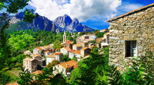 Stunning Mountain Villages Of Corsica - Evisa
