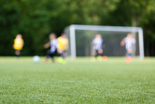 Kids Soccer Blur