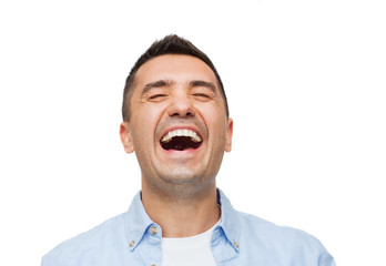 laughing man