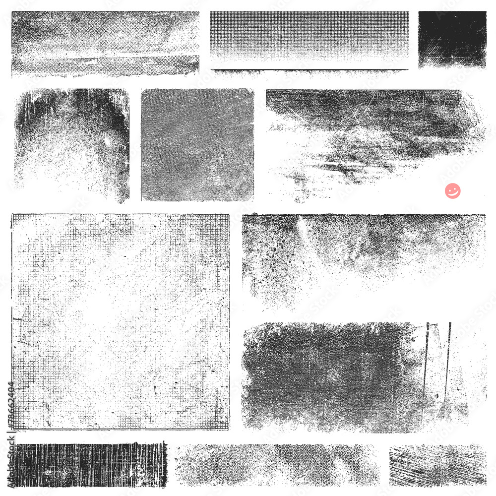 Dirty Vector Textures - obrazy, fototapety, plakaty 