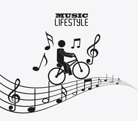 Wall Mural - music lifestyle