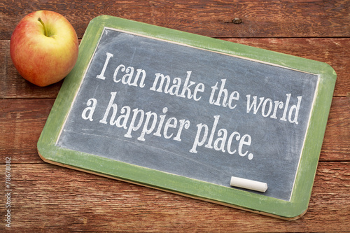 Fotografía I can make the world a happier place