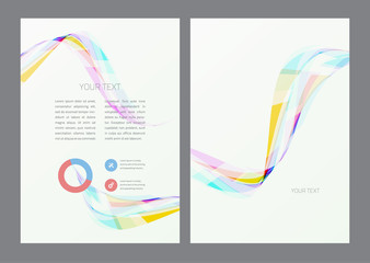 Sticker - Flyer design template