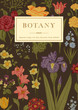 Botany. Vintage floral card.