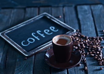 Sticker - coffee background