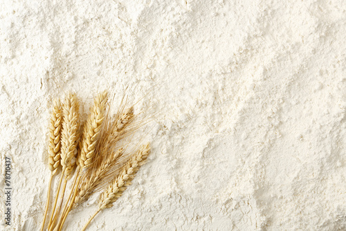 Naklejka nad blat kuchenny flour background