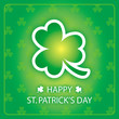 happy st. patrick's day greeting card