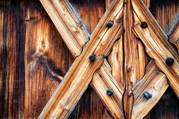 Wall Mural - half-timbered