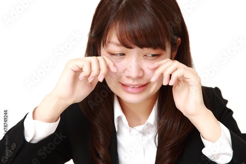 泣きまねをするビジネスウーマン Stock Photo Adobe Stock 泣きまねをするビジネスウーマン Stock Photo Adobe Stock