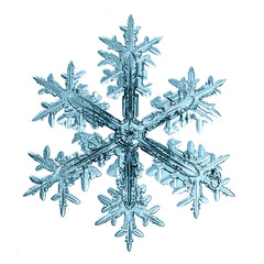 snowflake crystal natural