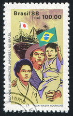 Poster - Japanese Immigrants in Brazil