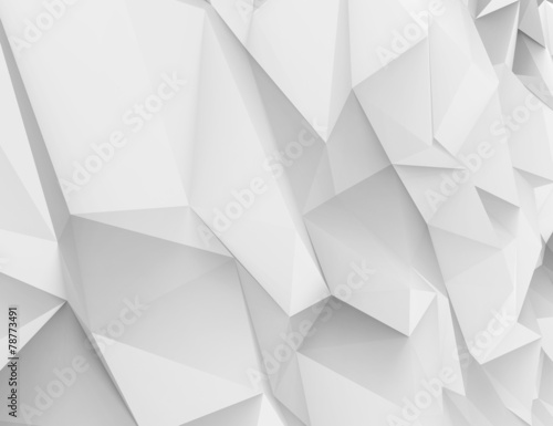abstrakcjonistyczny-bialy-3d-tlo-z-poligonalnym