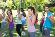 © WavebreakMediaMicro - Fitness group working out in park