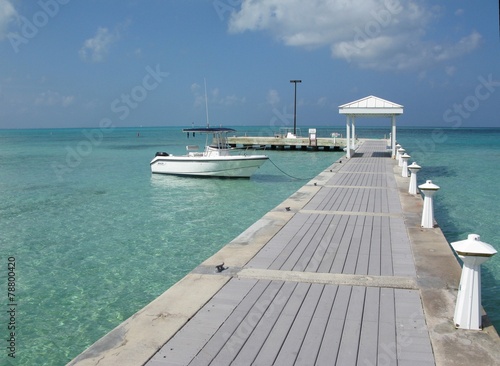 Nowoczesny obraz na płótnie Caribbean pier